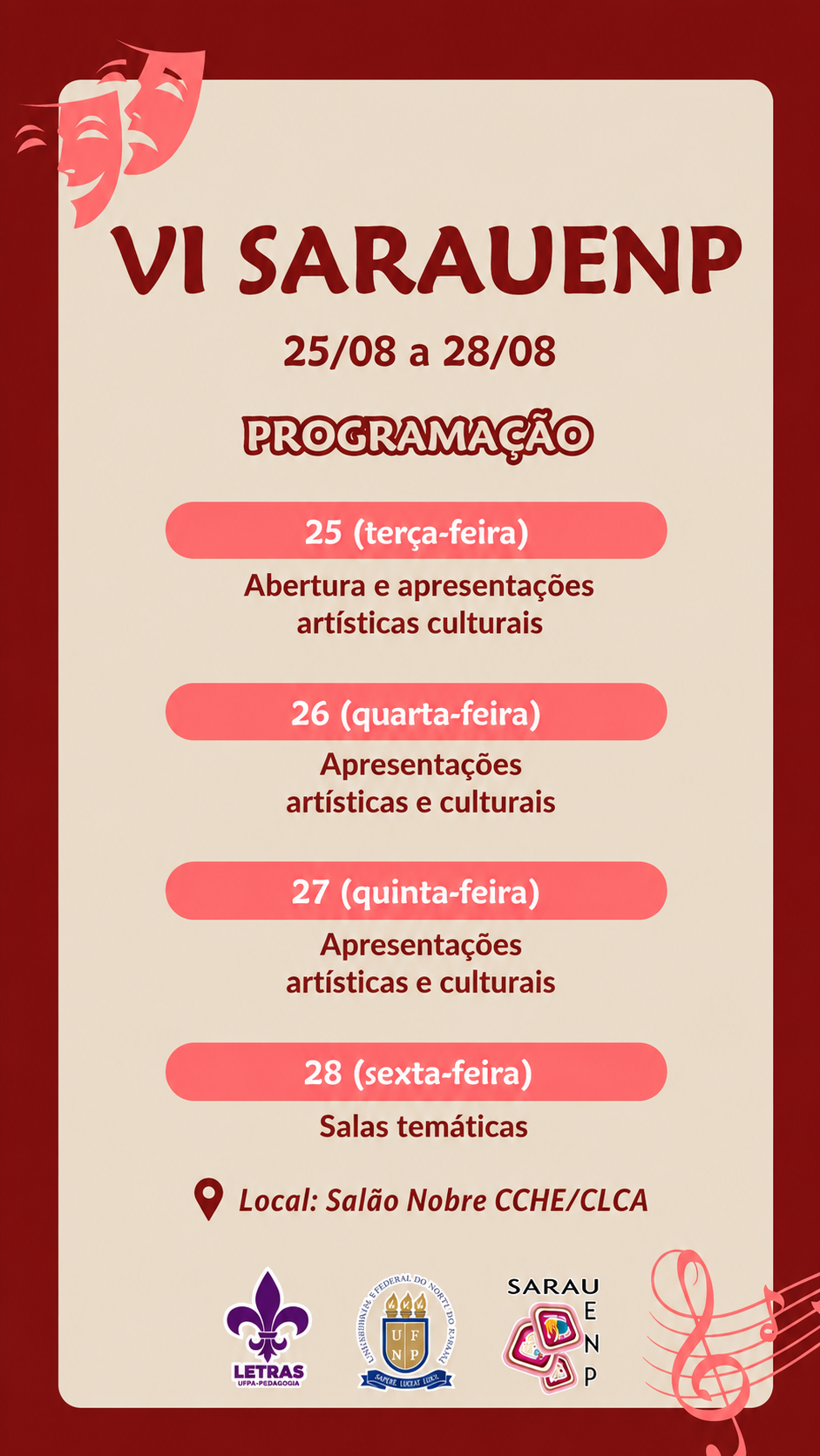 Programação VI SARAUENP